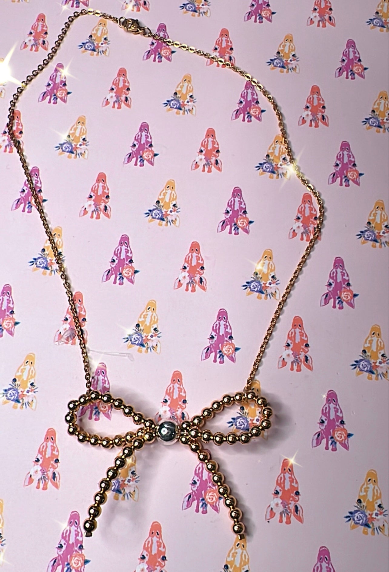 Gold Coquette Nacklace