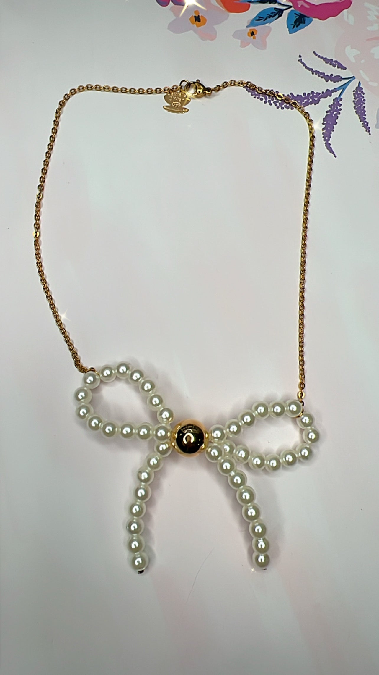 Pearl Coquette Necklace