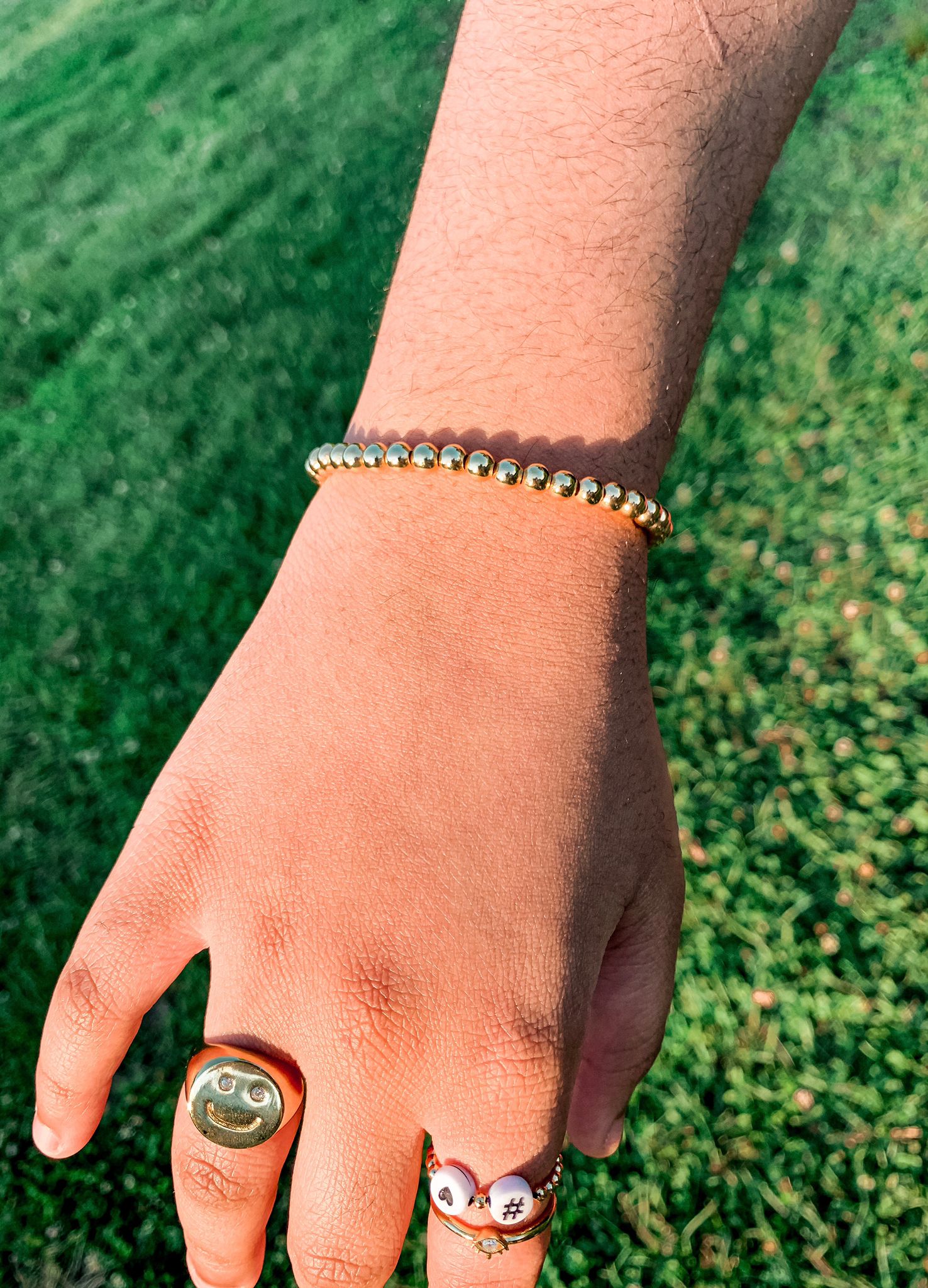 Plain Gold Bracelet