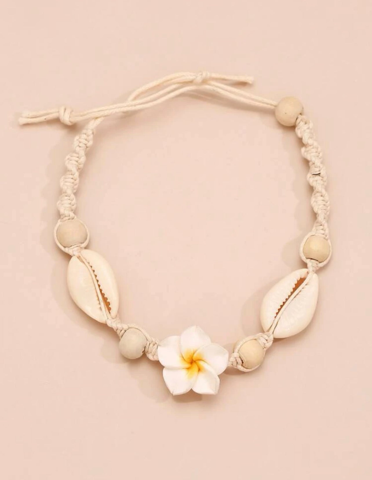 Hawaiian Flower Anklet