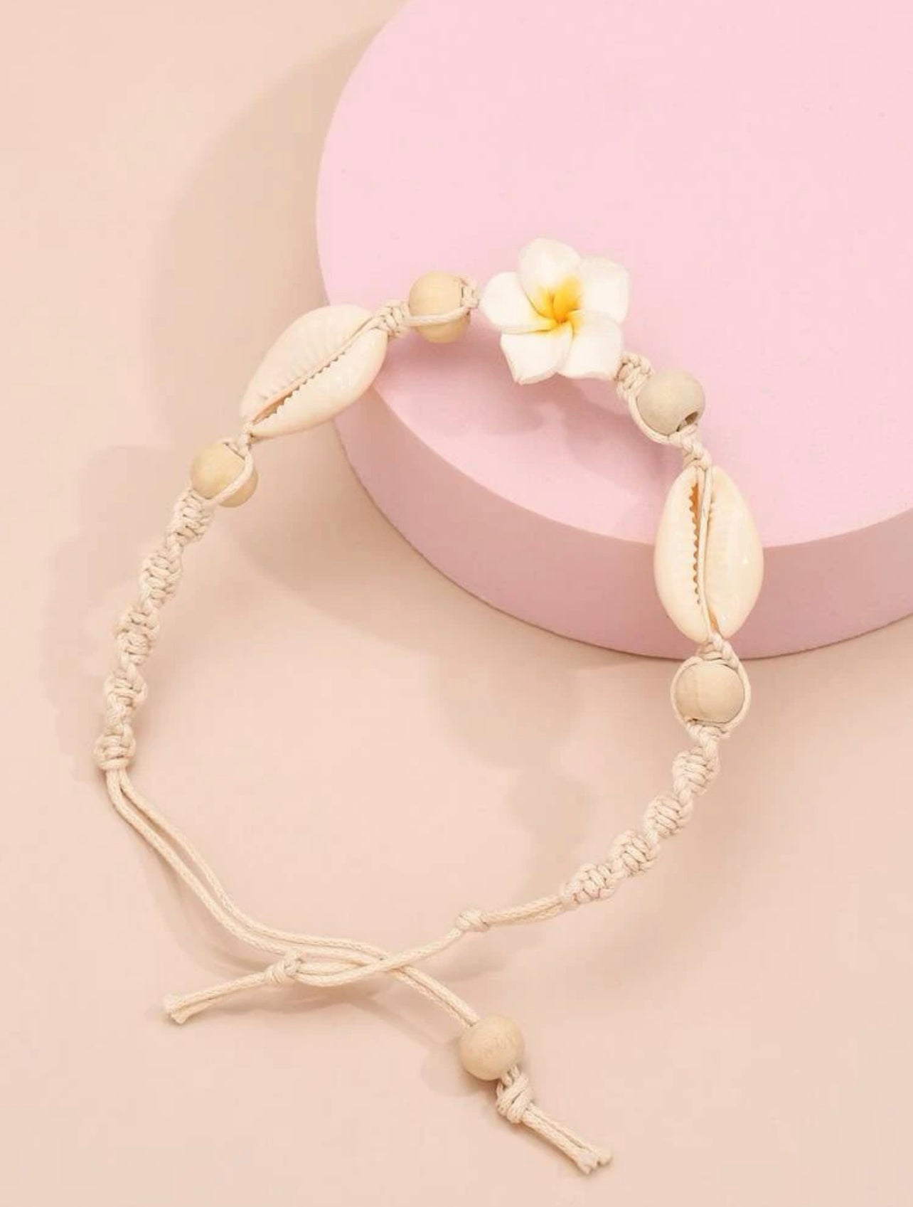 Hawaiian Flower Anklet